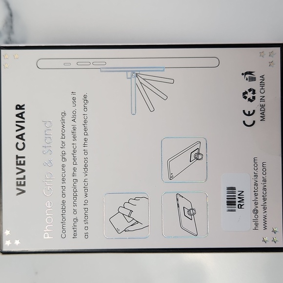 Velvet Caviar Cell Phone Grip - Moon - Picture 2 of 2